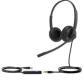 UH34 Auricular biaural con cable USB tipo C + Jack 3,5mm