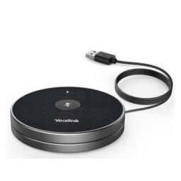 YEALINK VCM36-W PACKAGE MICROPHONE INCLUDE: 1X MIC.WIRELESS VCM36-W   1X CHARGER CRADLE 1X ADATTATORE ALIMENT.5V/2A 1X 1.2M CAVO USB-C