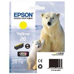 SINGLEPACK YELLOW 26 CLARIA PREMIUM INK