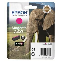 MATERIALE DI CONSUMO: CARTUCCE DI INCHIOSTRO, INCHIOSTRI CLARIA  PHOTOHD, 24XL, ELEFANTE, CONFEZIONE SINGOLA, 1 X 8,7 ML MAGENTA, RF+AM