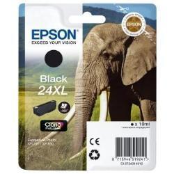 MATERIALE DI CONSUMO: CARTUCCE DI INCHIOSTRO, INCHIOSTRI CLARIA  PHOTOHD, 24XL, ELEFANTE, CONFEZIONE SINGOLA, 1 X 10,0 ML NERO, RF+AM