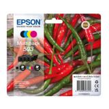 Epson 503 multipack - 4-pack - black, yellow, cyan, magenta - original - ink cartridge