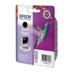 Epson hummingbird singlepack black t0801 claria photographic ink