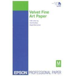 GB_Epson Velvet Fine Art Paper, A3+, 260 g/m², 20 hojas papel para impresora de inyección de tinta