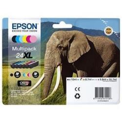 EN_Ink-jet epson 24xl xp-55 / 750 /760 / 850 / 860 /950 / 960 multipack 6 colores alta capacidad