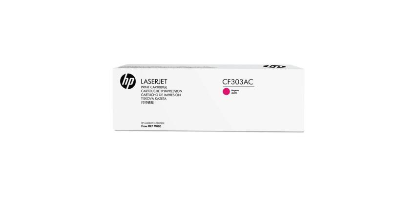 HP 827A MAGENTA LASERJET TONER CARTRIDGE (CF303A)