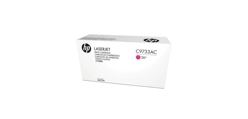 HP Color LaserJet C9733A Magenta Print Cartridge with Smart Printing Technology