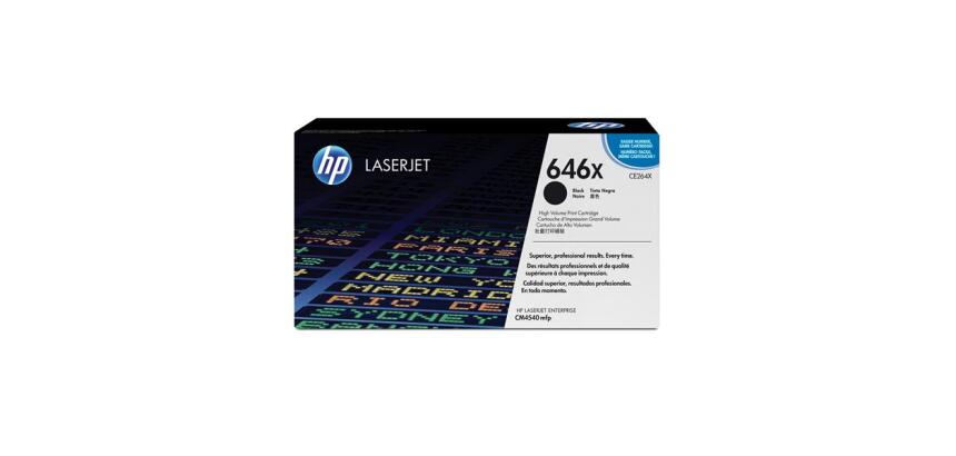 CARTUCCIA DI STAMPA HP COLOR LASERJET CE264X  NERO AD LEVATA CAPACITÀ