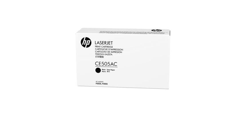 HP 05A Black LaserJet Toner Cartridge (CE505A)