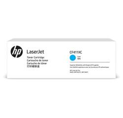 HP Contractual High Yield Cyan Original LaserJet Toner Cartridge (CF411XC)