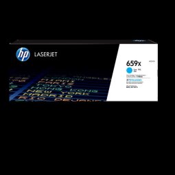 HP 659X  High Yield Cyan Original LaserJet Toner Cartridge