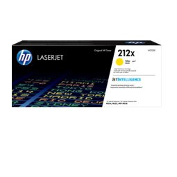 HP 212X High Yield Yellow Original LaserJet Toner Cartridge