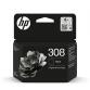 Cartuccia di inchiostro nero originale HP 308