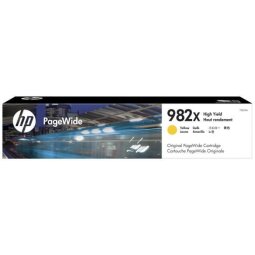 HP 982X High Yield Yellow Original PageWide Cartridge