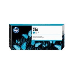 HP 746 300-ML CYAN INK CARTRIDGE