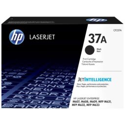 HP 37A Black Original LaserJet Toner Cartridge (CF237A)