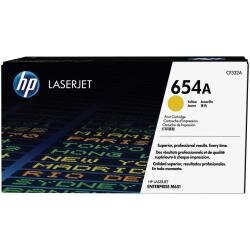 HP 654A Yellow Original LaserJet Toner Cartridge (CF332A)