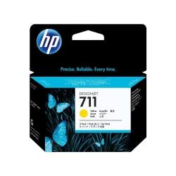 Confezione da 3 cartucce d inchiostro HP 711da 29 ml giallo