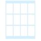 Etichette bianche in busta - 44x28 - 10 ff