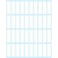 TICO Etichette adesive in carta bianca in bustina scrivibili a mano, 36x10mm, 40 etichette per foglio, adesivo permanente, 10 fogli