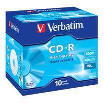 CDR DATALIFE  800MB  90 MIN   40X SERGRAFATO (10PZ)                   JEWELL CASE.