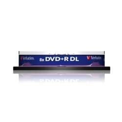 SPINDLEE DA 10 DVD R DOUBLE LAYER  8.5GB  240 MIN.  8X