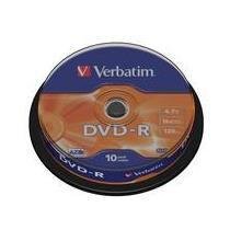 CAMPANA DA 10 DVD-R  4.7GB  16X  SERIGRAFATI.