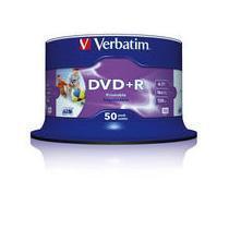 Verbatim dvd+r wide inkjet printable no id brand