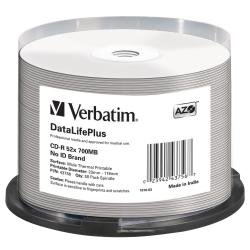 Verbatim DataLifePlus Professional - CD-R x 50 - 700 MB - storage media