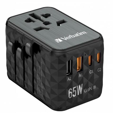 Adattatore da viaggio universale GAN PD 65W