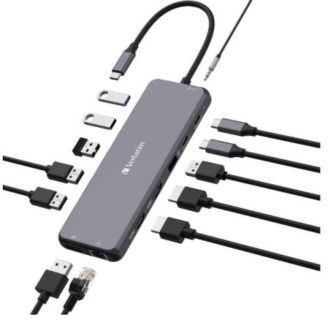 USB C ProMULTIP.13 IN 1 HDMI 8K PD 85W