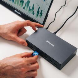 Docking USB C 17in1 3video output HDMI 2xDP PD100W