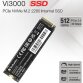 Vi3000 Internal PCIe NVMe M.2 SSD 512GB