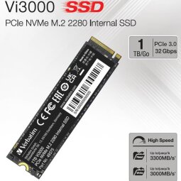 Vi3000 Internal PCIe NVMe M.2 SSD 1TB