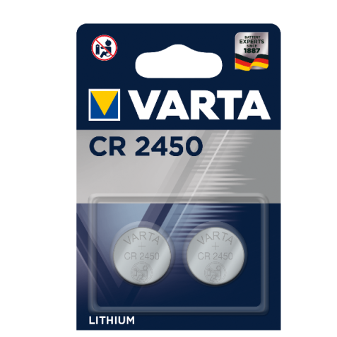 CR 2450 (Litio) DOPPIO BLISTER  conf.da 2