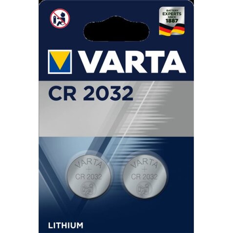 CR 2032 (Litio) DOPPIO BLISTER conf.da 2