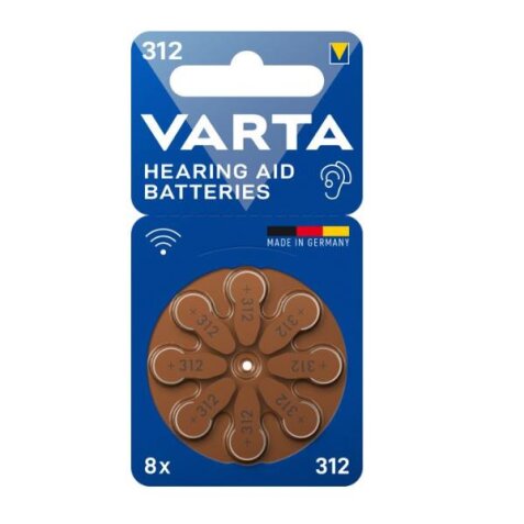 312 HEARING AID BATTERY CF8