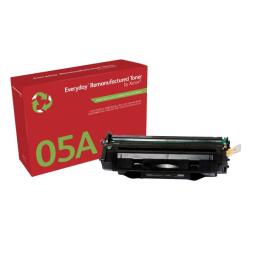 Toner nero Xerox compatibile HP LJ P2035 / P2055 series (CE505A) - Standard Yield capacità 3400 pag