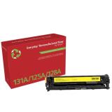 Everyday yellow toner compatible with hp cf212a/ cb542a/ ce322a/ crg-116y/ crg-131y