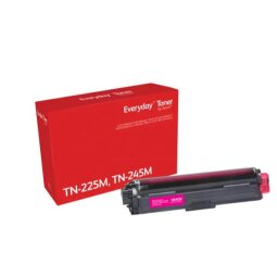 Everyday magenta toner compatible with brother tn-225m/ tn-245m, high yield