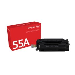 Everyday black toner compatible with hp ce255a/ crg-324