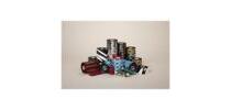 Wax Ribbon, 110mmx300m, 2300; European Wax, 25mm core, with notches for GT800 printer, 12/box