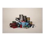 Wax Ribbon, 110mmx300m, 2300; European Wax, 25mm core, with notches for GT800 printer, 12/box