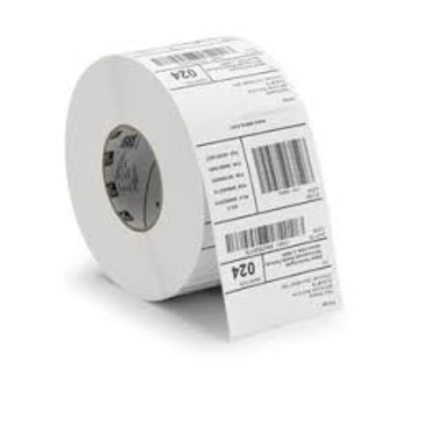 LABEL  PAPER  102X64MM  DIRECT THERMAL  Z-SELECT 2000D  COATED  PERMANENT ADHESIVE  25MM CORE  PERFORATION