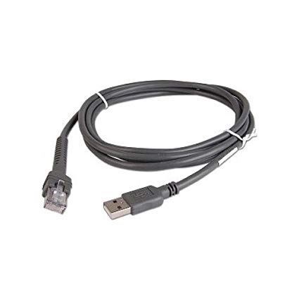 CABLE - SHIELDED USB: SERIES A CONNECTOR  7FT. (2.1M)  STRAIGHT