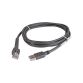 CABLE - SHIELDED USB: SERIES A CONNECTOR  7FT. (2.1M)  STRAIGHT