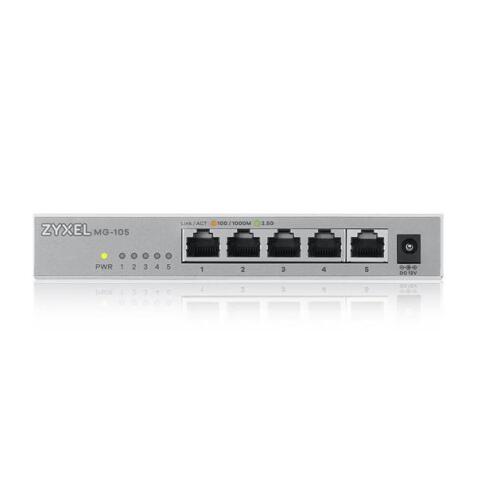 UNMANAGED  5 PORTE 2.5GBE  1 PORTA 10GBE SFP+  DESKTOP