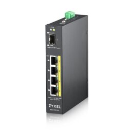 Zyxel RGS100-5P - switch - 5 ports - unmanaged - rack-mountable