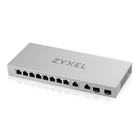 XGS1250-12 - SWITCH UNMANAGED PLUS  8 PORTE GIGABIT  3 PORTE 10MGBE  1PORTE SFP+ 10GBE, - EASY MANAGEMENT PER VLAN, QOS - DESIGN SENZA