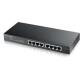 GS-1900-8 - SWITCH WEB MANAGED 8 PORTE GIGABIT - SUPPORTO IPV6  VLAN -DESIGN SENZA VENTOLE  DESKTOP